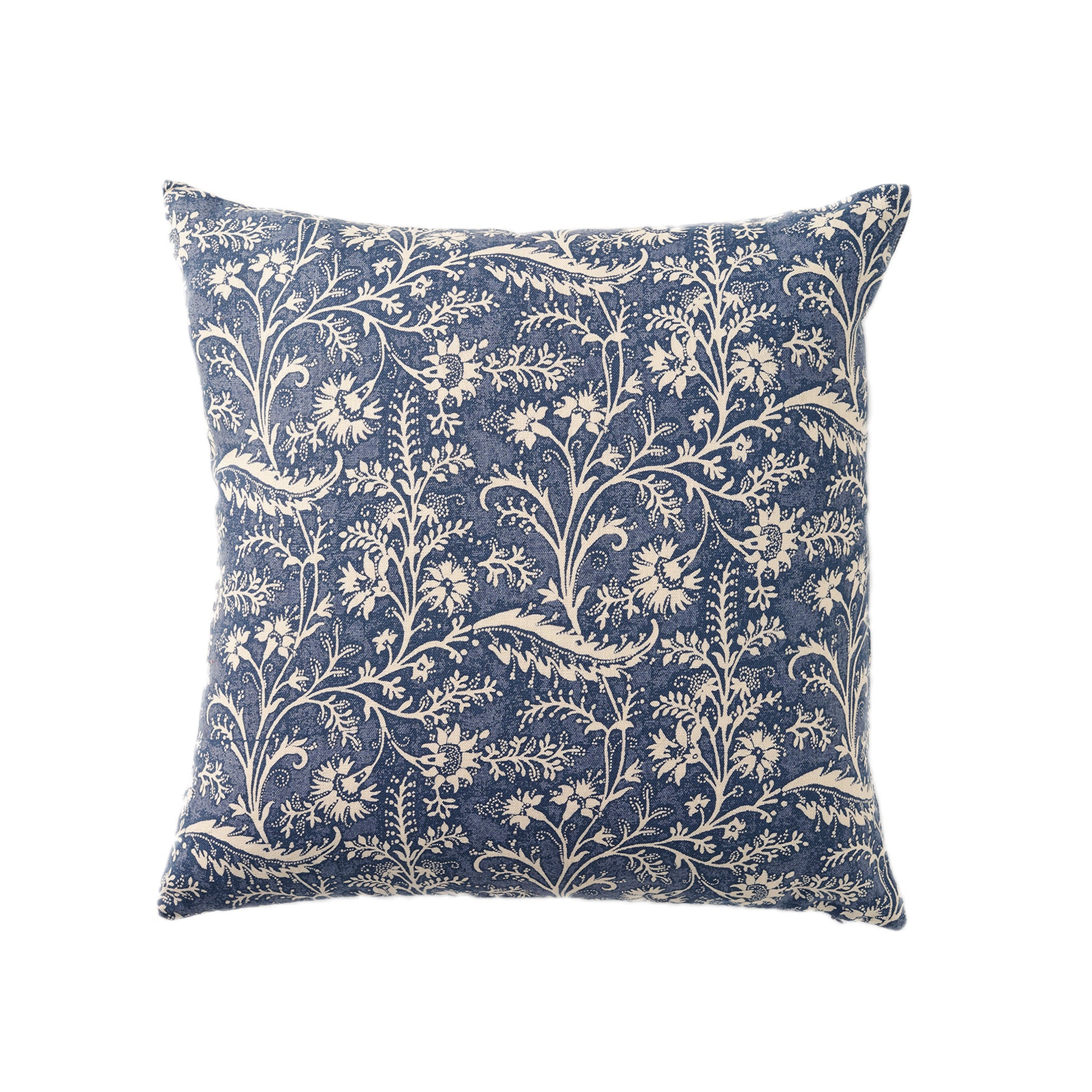 Wildflower Denim Large Cushion Cover