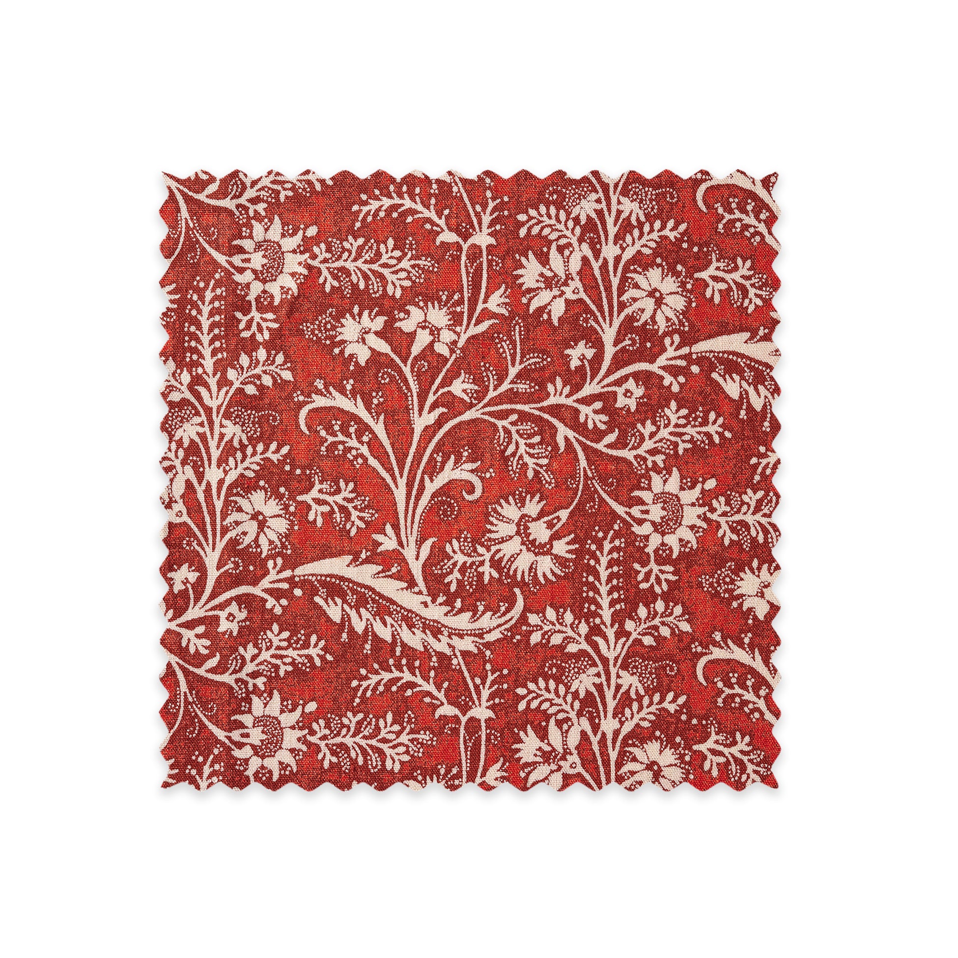 Wildflower Madder Linen Swatch