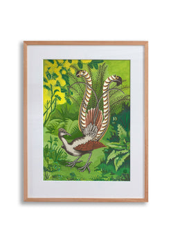 Lyrebird Deity Limited Edition Fine Art Giclee Print