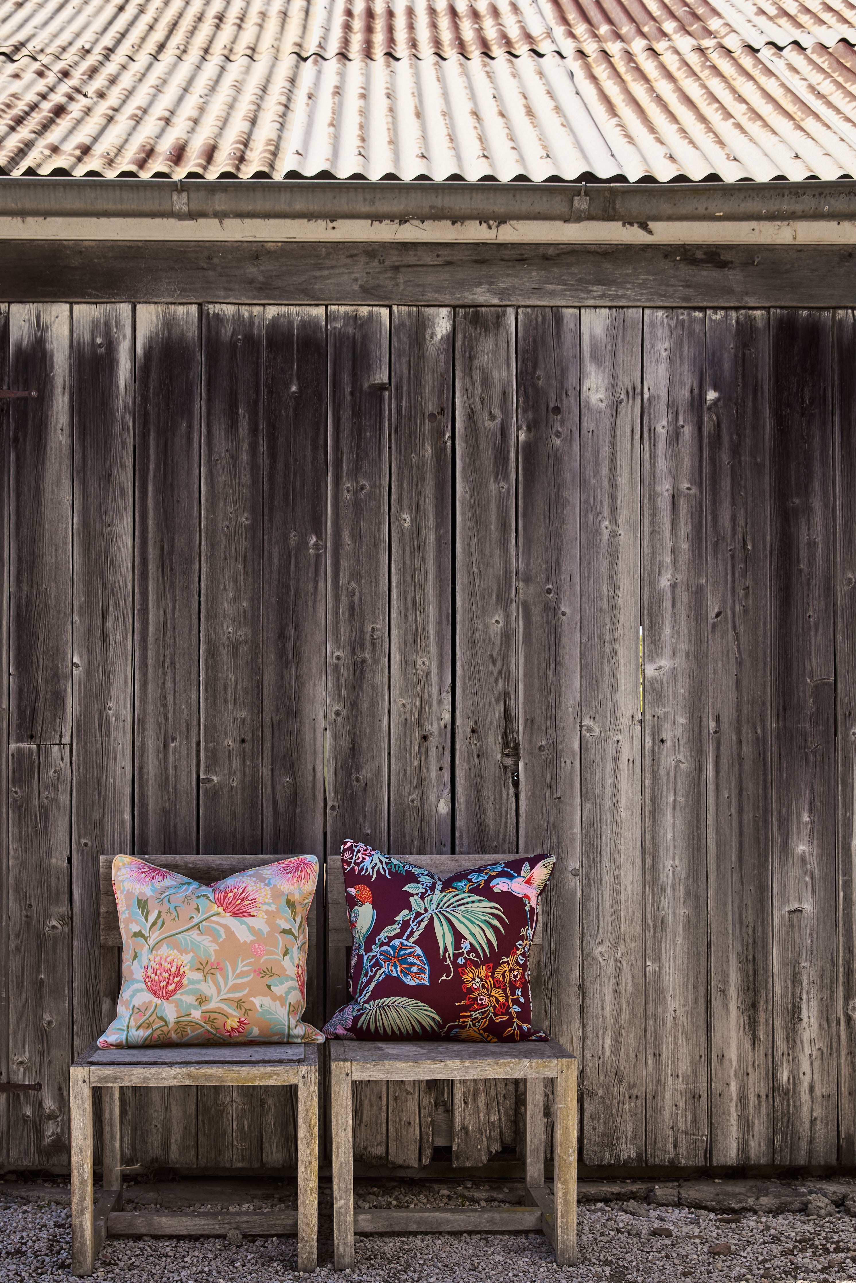 Paradise Cocoa Medium Cushion Cover Unpiped