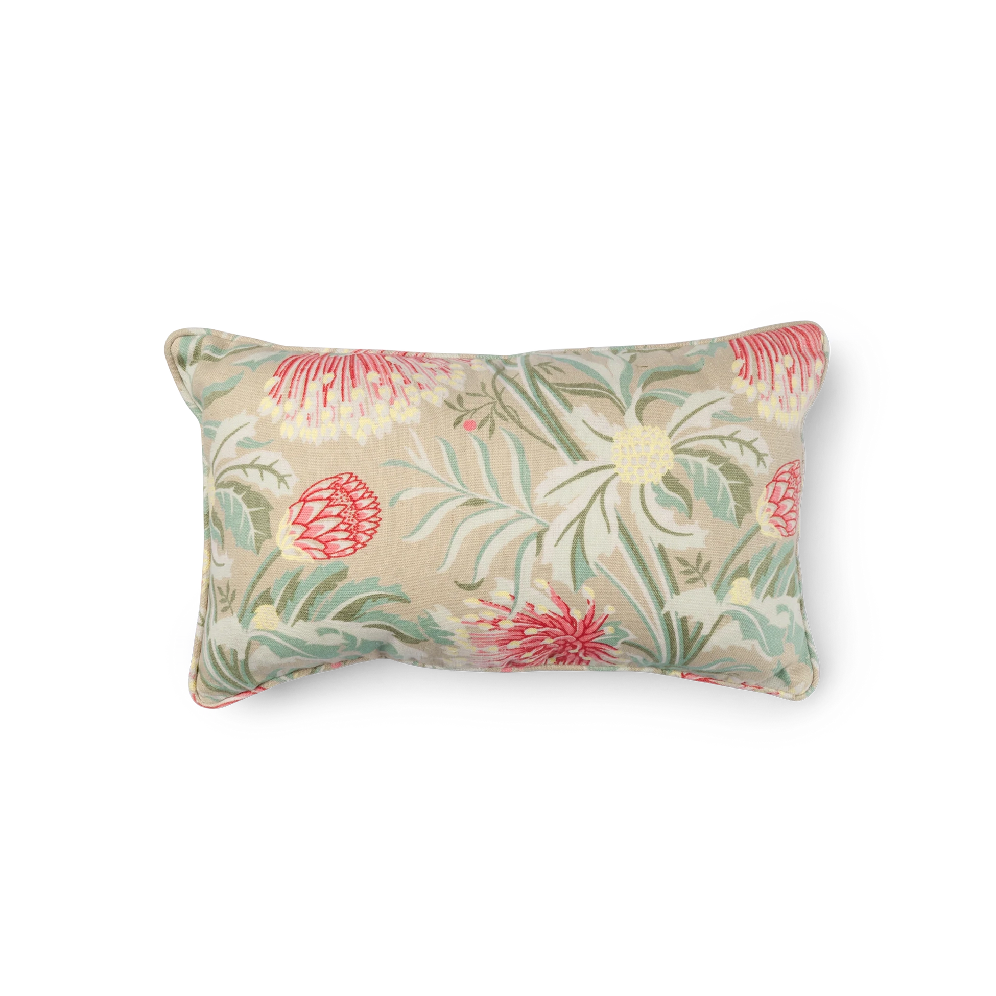 Matchstick Banksia Earth Bolster Cushion Cover