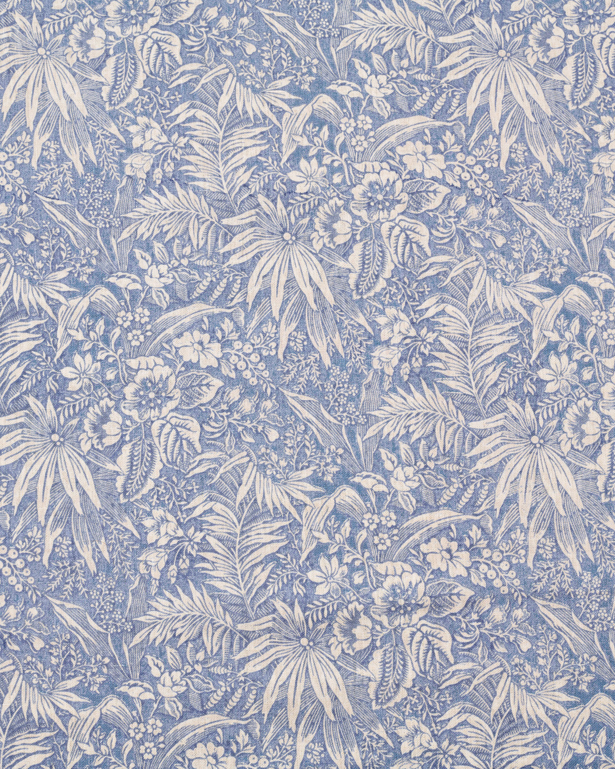 Palm Grove Blue Furnishing Linen
