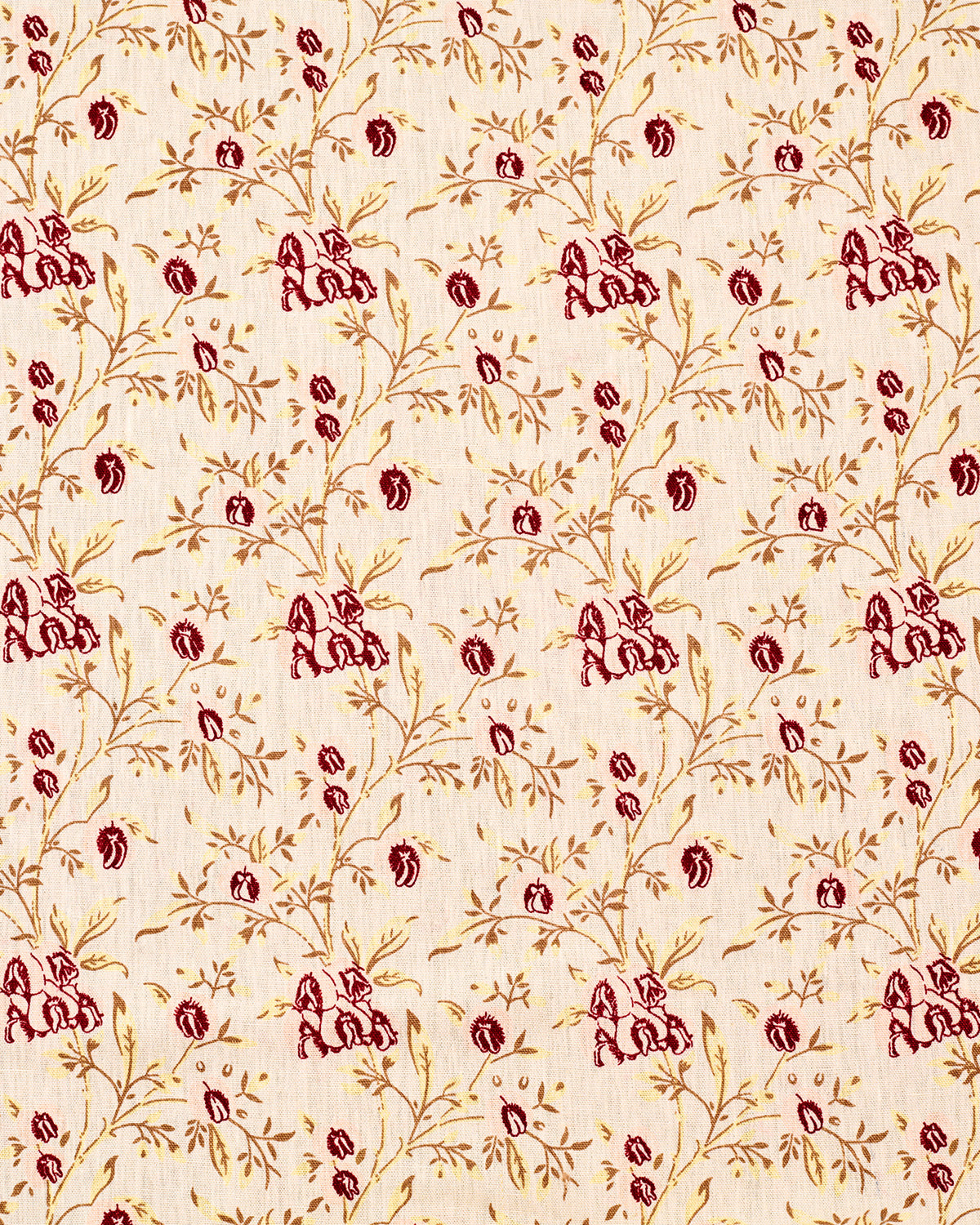 Pea Flower Pink Furnishing Linen