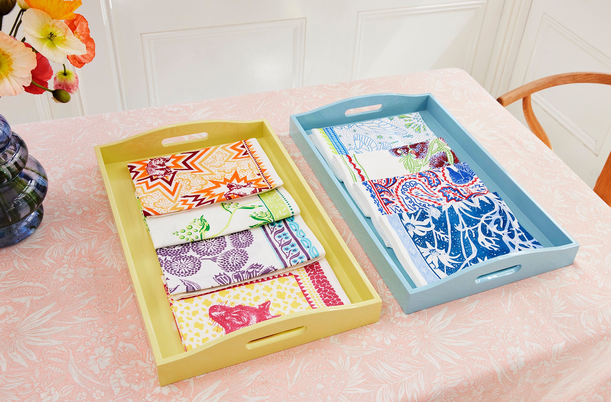 Bottle Brush Tea Towel No. 34