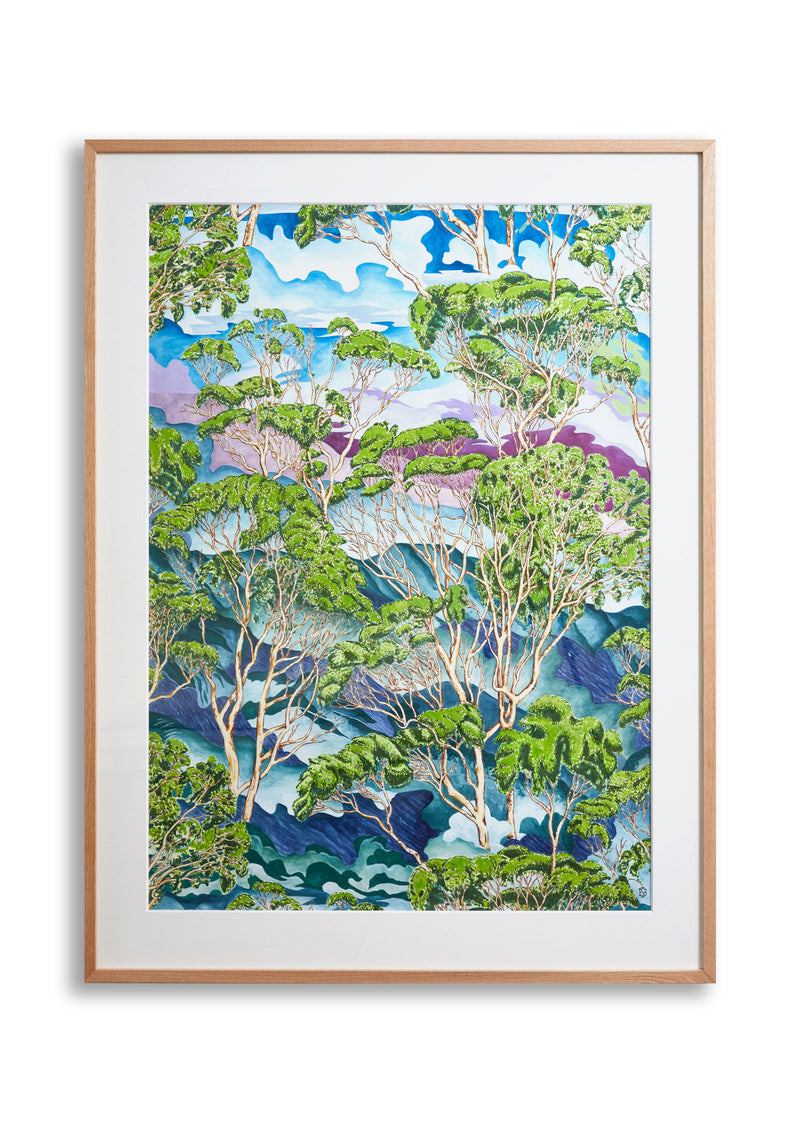 Trees Landscape Limited Edition Fine Art Giclee Print