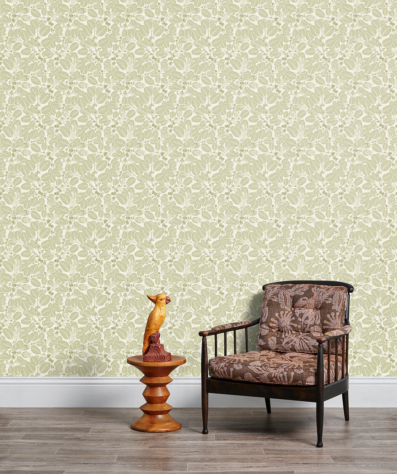 Stringybark Green Wallpaper