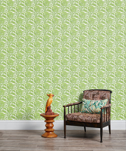 Waratah Green Wallpaper