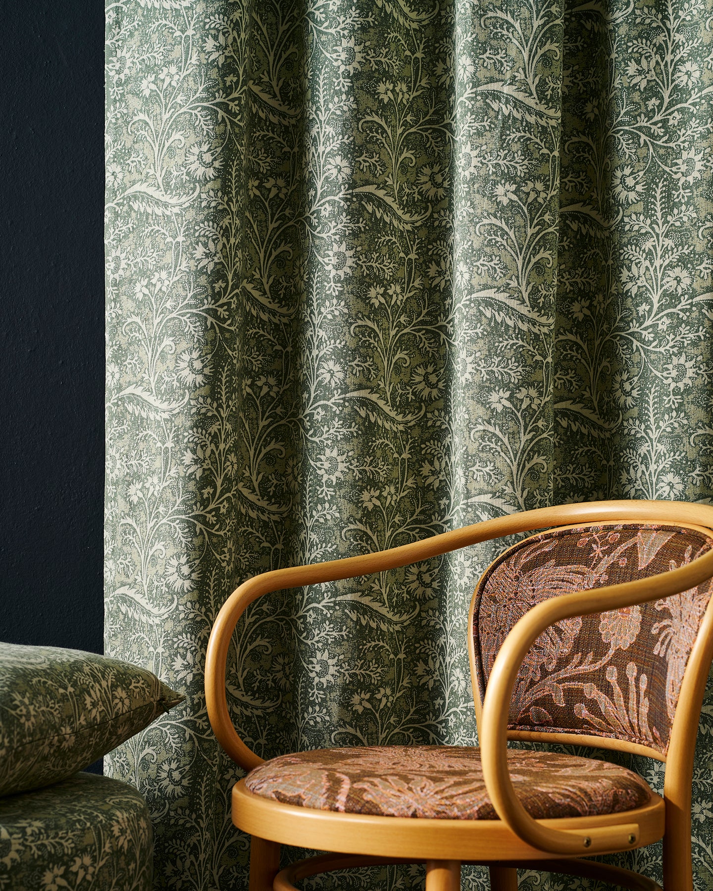 Wildflower Sage Furnishing Linen
