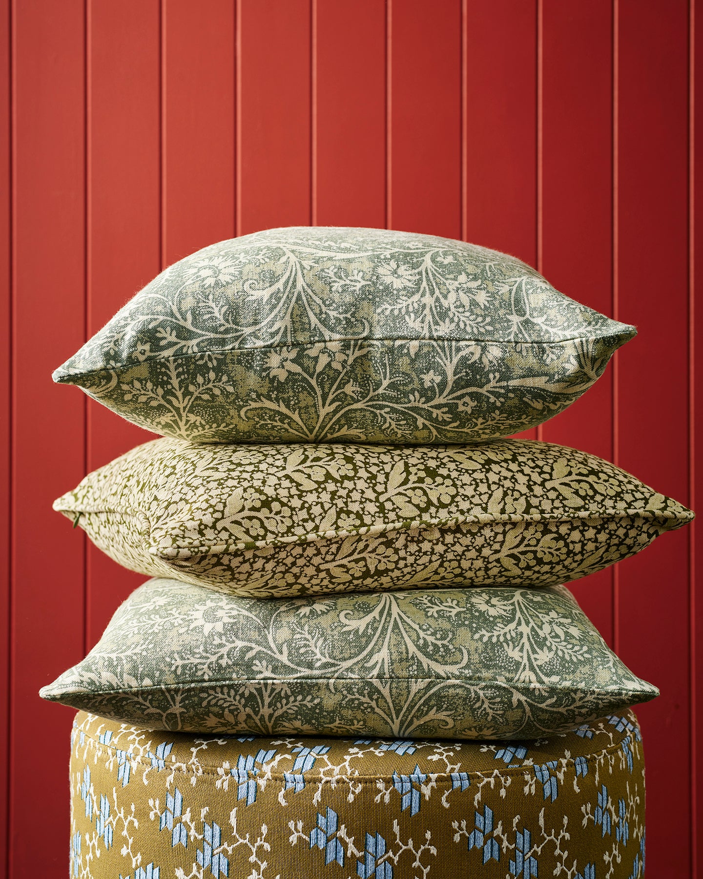 Wildflower Sage Large Cushion Cover