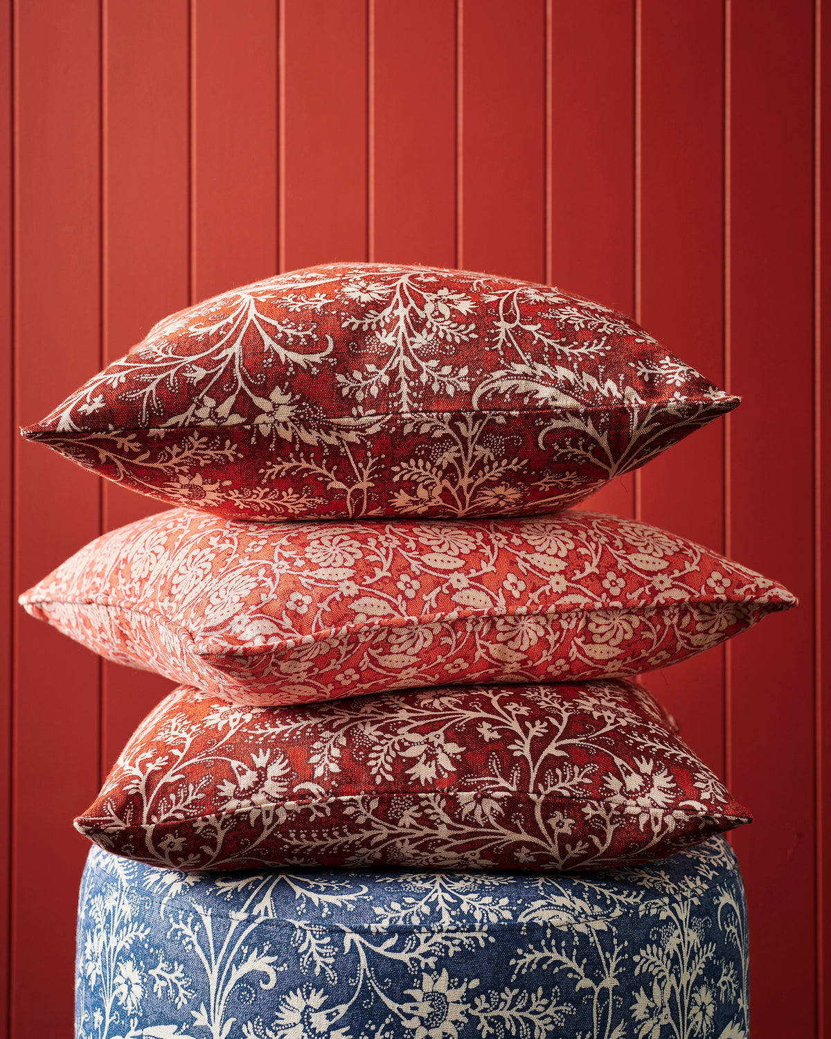 Wildflower Madder Medium Cushion Cover