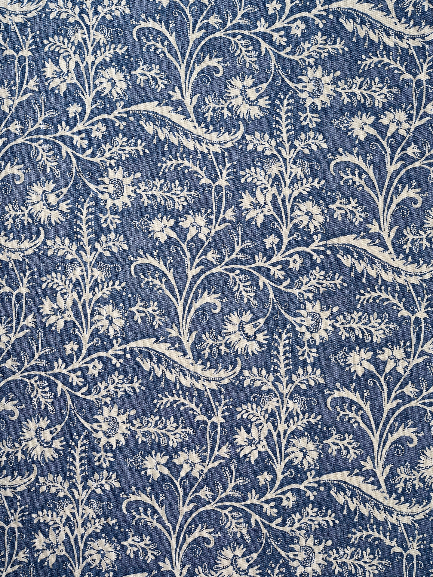 Wildflower Denim Furnishing Linen