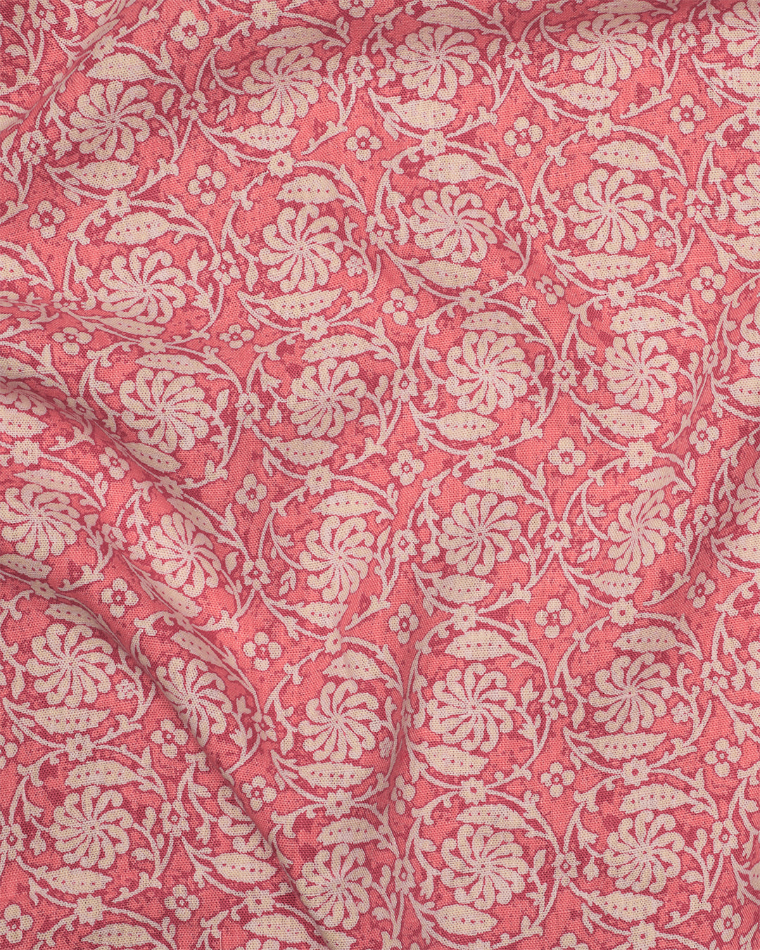 Pinwheel Coral Furnishing Linen