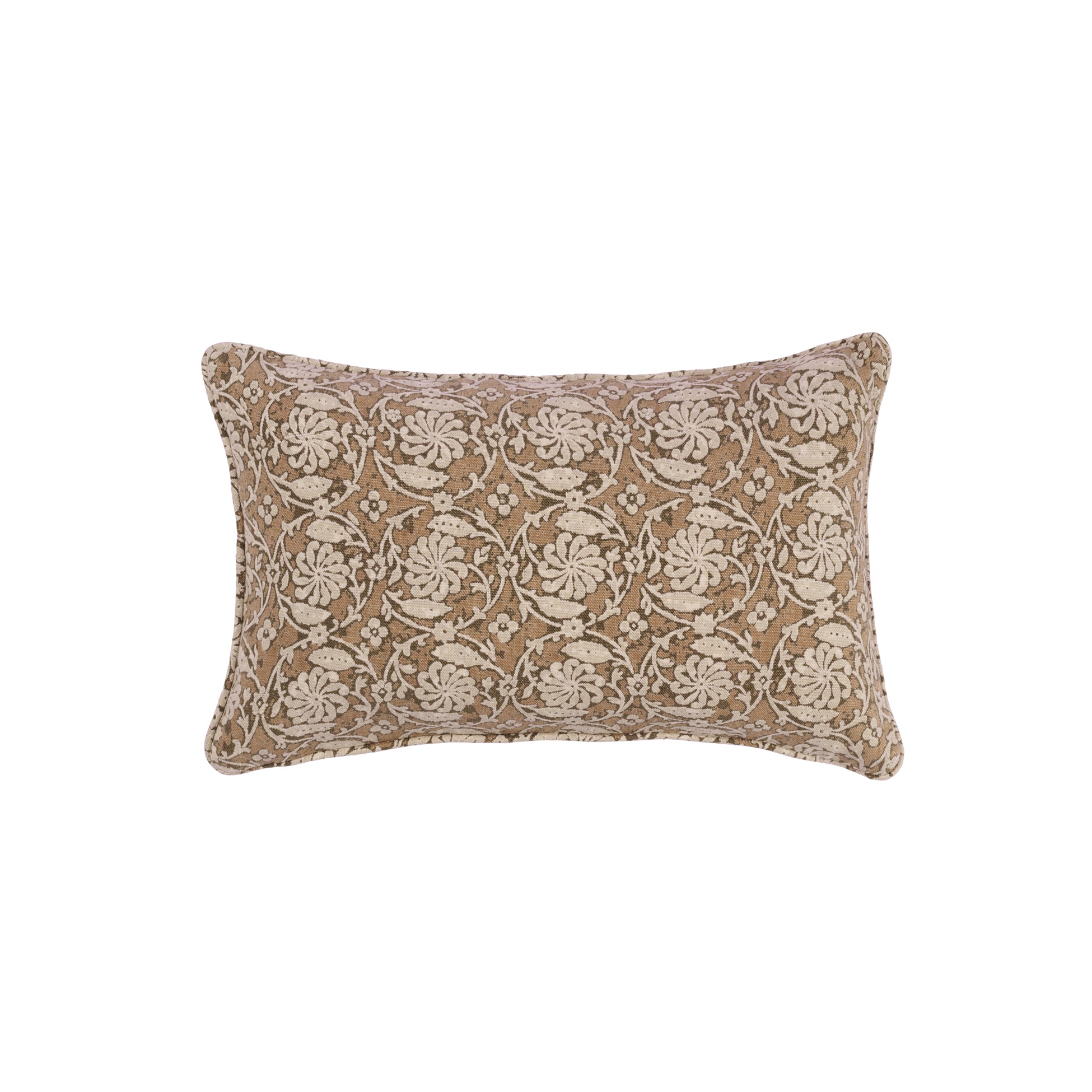 Pinwheel Sepia Bolster Cushion Cover