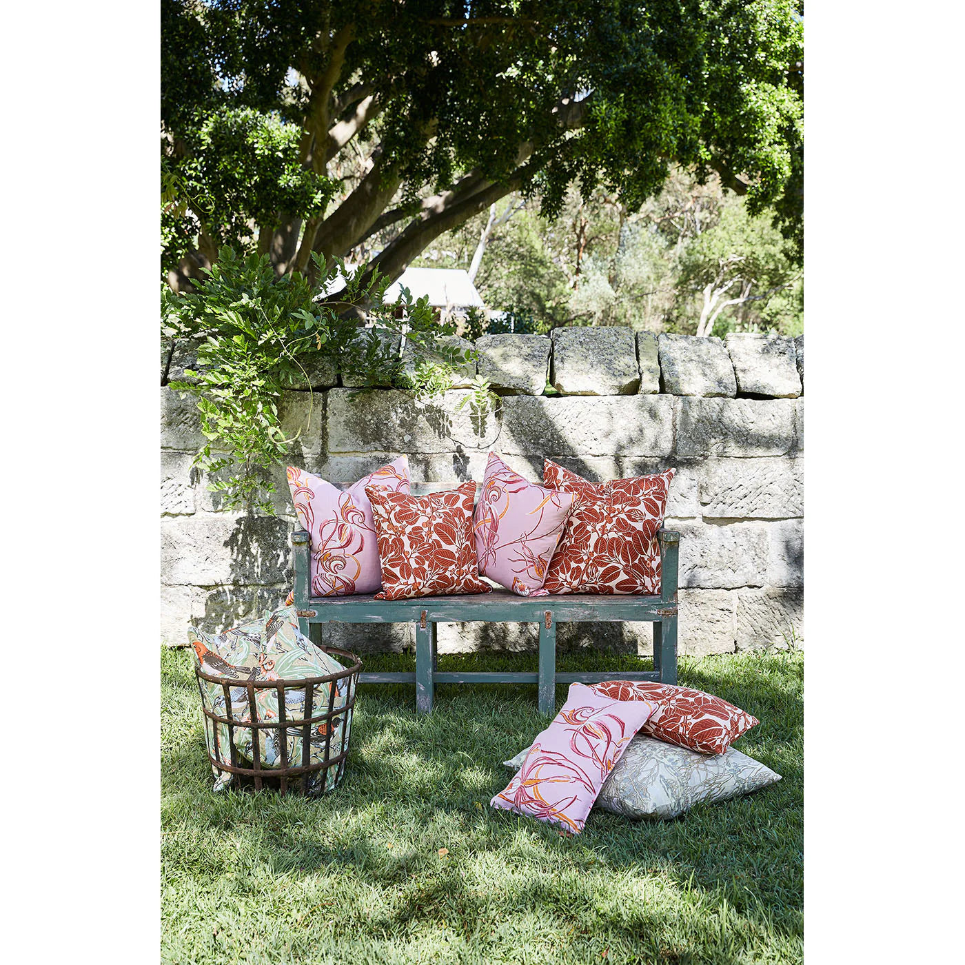 Stringybark Clay Medium Cushion Cover