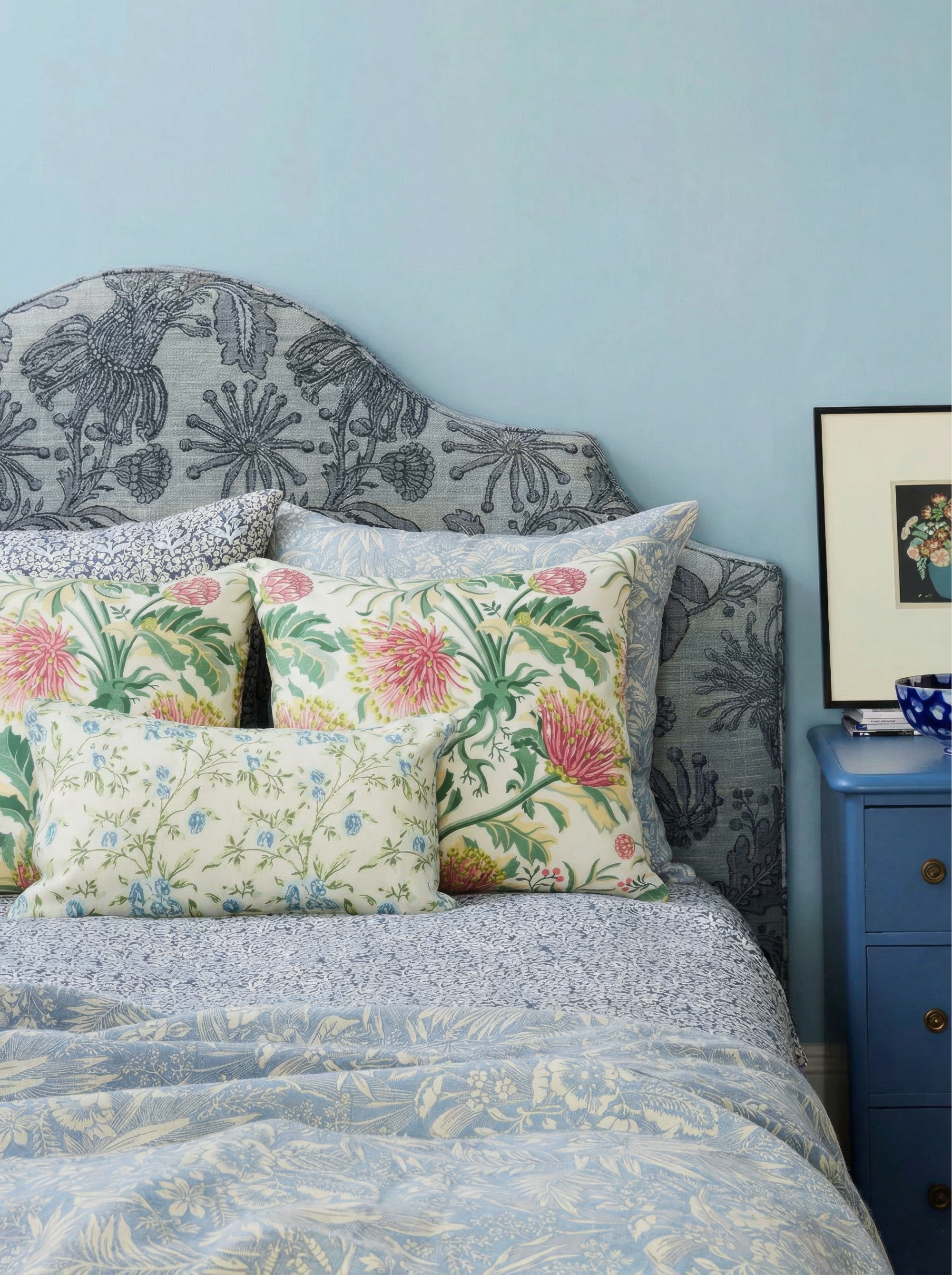 Matchstick Banksia Pink Medium Cushion Cover