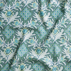 Firewheel Trellis Ocean Furnishing Linen - Custom