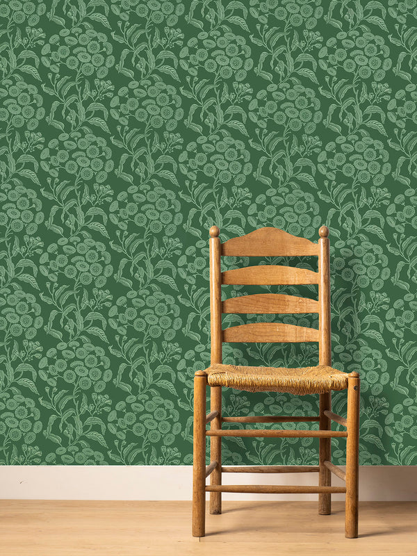Angophora Green/Green Wallpaper
