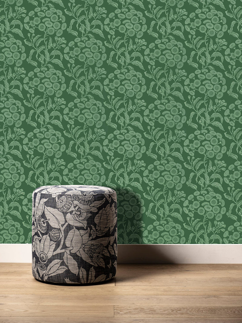 Angophora Green/Green Wallpaper