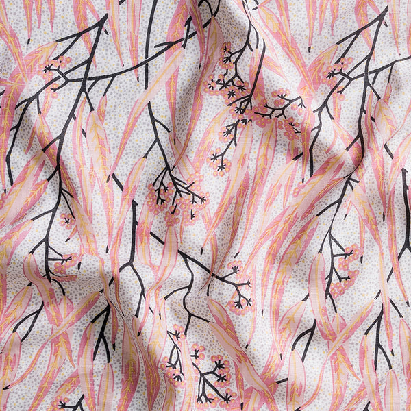 Eucalypt Dusk Furnishing Linen - Custom