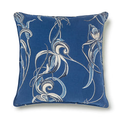 Native Orchid Blue 50x50 Cushion Cover