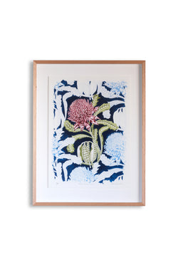 State of Waratah Limited Edition Fine Art Giclee Print