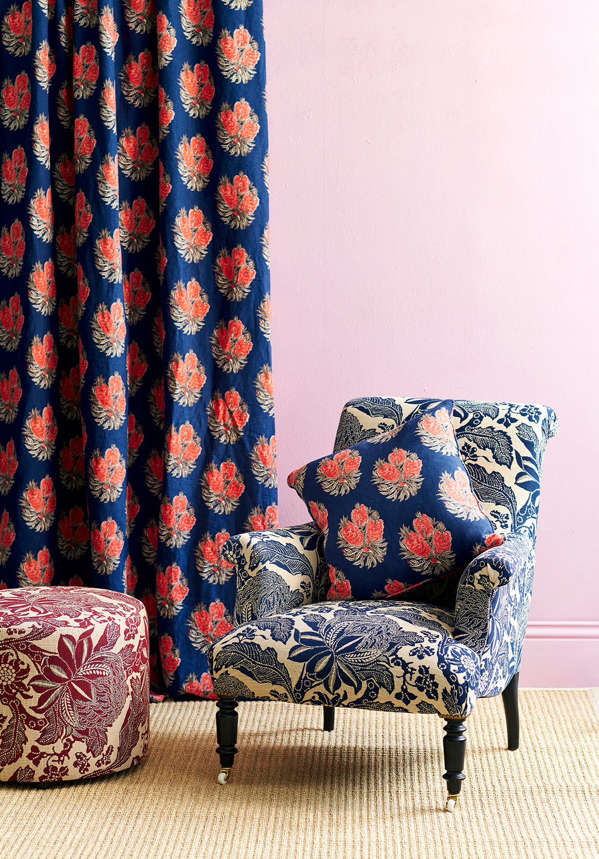 Waratah Performance Fabric Ruby