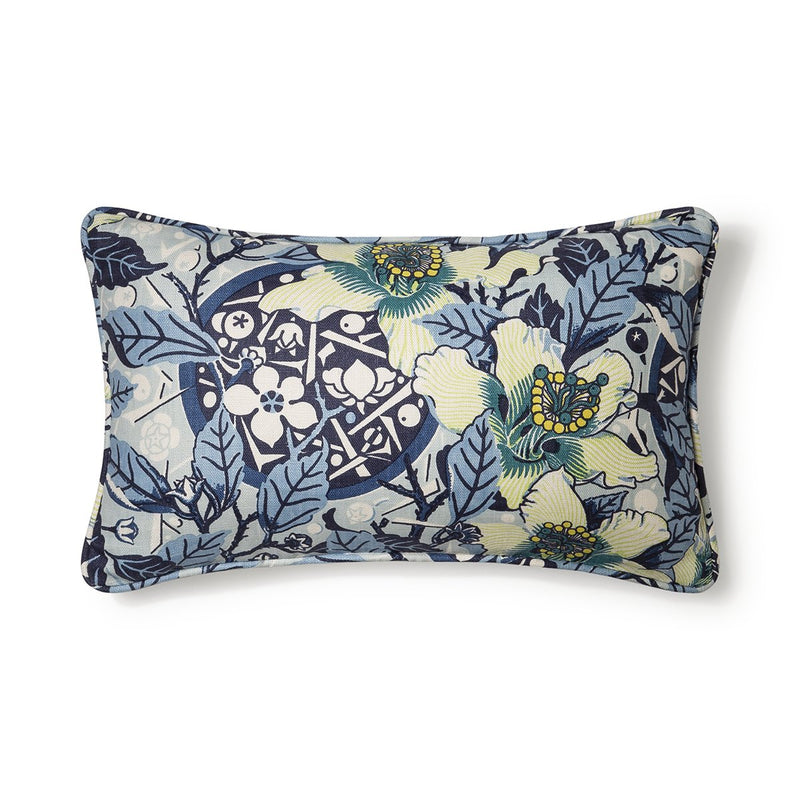 Native Hibiscus Ocean Cushion Cover 30x50