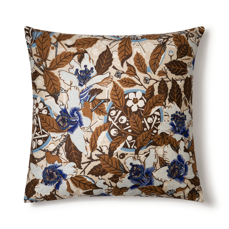Native Hibiscus Coffee 60x60 Cushion Cover