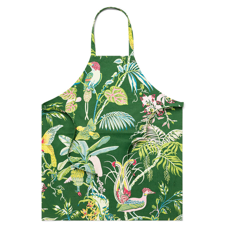 Limited Edition Paradise Green Canvas Apron