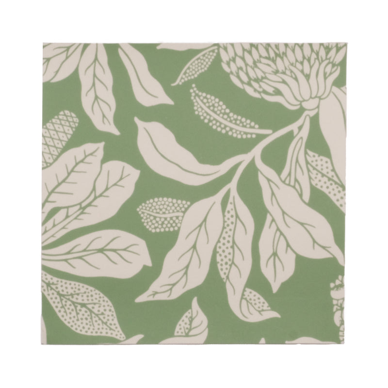 Banksia Green 20cm Wallpaper Swatch