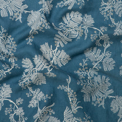 Wattle Blue Denim Furnishing Linen