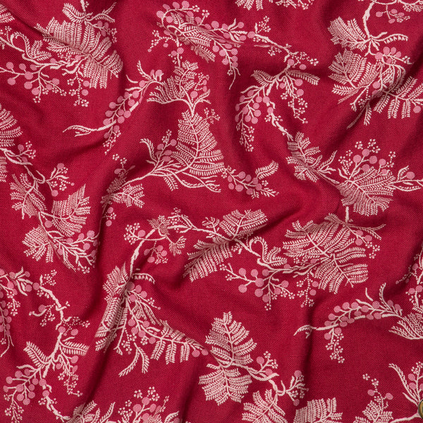 Wattle Pink Raspberry Furnishing Linen