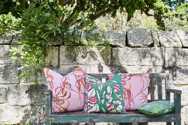 Native Orchid Pink 60x60 Cushion Cover