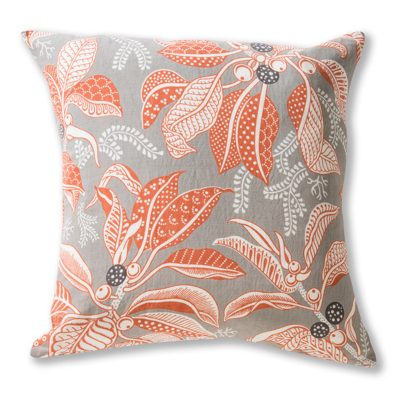 Archive Edition - Fig Grey 50x50 Cushion Cover - Heavyweight Linen