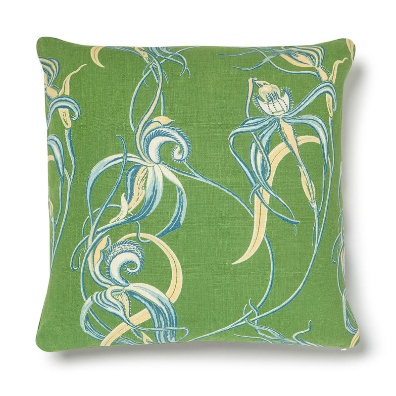 Native Orchid Green 60x60 Cushion Cover