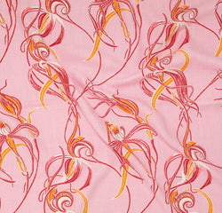 Native Orchid Pink Furnishing Linen