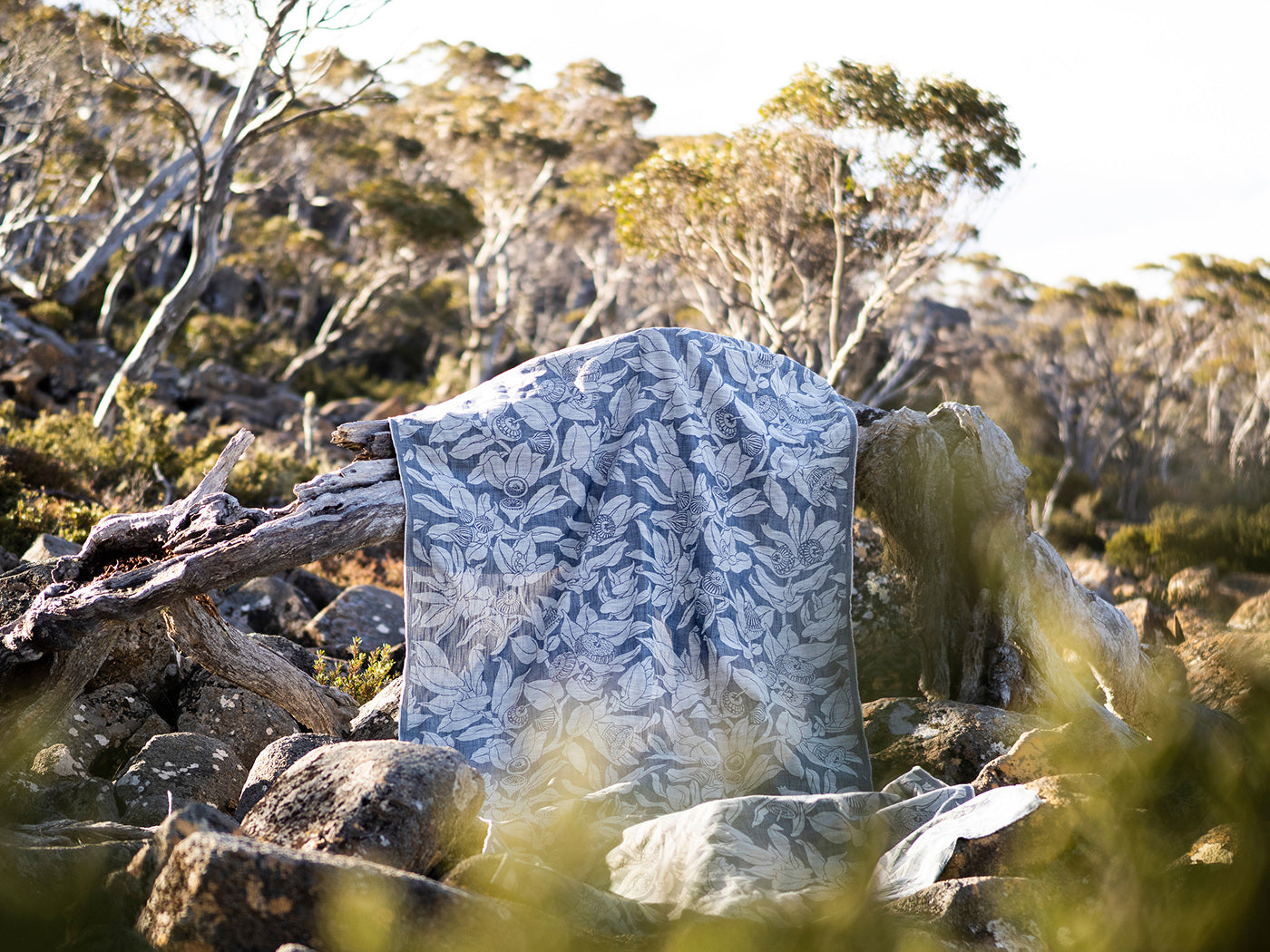 Mottlecah Denim Performance Fabric