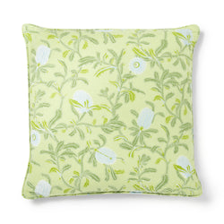 Silver Banksia Green 60x60 Cotton/Linen Cushion Cover