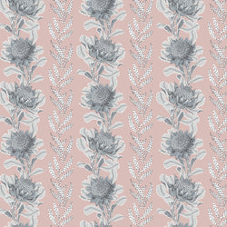 Imperial Waratah Blush Wallpaper